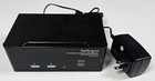 Lot Of 2 Startech com Sv231dpddua Dual Displayport Kvm Switch