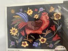Dimensions Susan Winget Rooster On Black  Crewel Embroidery Kit 1543 11   X 14 