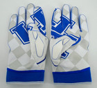Nike Kentucky Wildcats Superbad Football Gloves Men s Xl Ncaa White royal