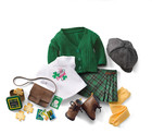 New American Girl World Traveler In Ireland   Irish Souvenir Set Lot Fr 18  Doll