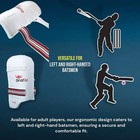 Bratla Cricket Club Thigh Guard Pad Protector Foam Padded Super Lightweight