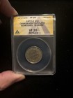 1872 H Canada Newfoundland 20 Cents Anacs Vf20 Details Cleaned Scratched 20c