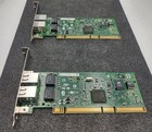 2x Intel Pro 1000 Mt Dual Port Lan Server Adapter Controller C41421-004 High Pro