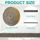 6 56ft Fireplace Door Gasket Rope Self Adhesive Fiberglass Seal Tape