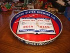 Vinatge United States Brewing Company Beer Tray Gold Crown Rheingold Union Made