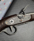 Hawkins Flintlock Replica Ornate Wood   Metal Non-firing Pirate Pistol