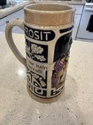 Antique 1930 s German Beer Stein Prosit  Made In Germany  1l