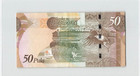Botswana 50 Pula 2012  P-32b Rare Date  Ab5554660  Crisp Ef Grade   A7