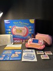 Mobigo Handheld Touch Learning Pink   3 Games  Cd  Instructions Case   Box Works