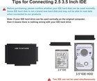 Delxing Usb 3 0 To Sata Ide Adapter Hard Drive Reader Usb Type C To External