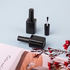 Gther 20pcs Empty Nail Polish Bottles  Glass Refillable Black 