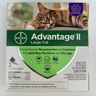 Advantage Ii Flea Medicine Large Cats K-9 2 Months Purple Drops Feline 9-18 Lbs