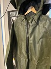 Vintage 80   s 70   s Military Oversized Issued Waterproof Parka Coat