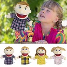 Hand Puppet Toy Parent-child Interaction Plush Puppet Big Red Mouth Doll For Kid
