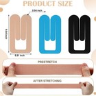 24pcs Precut Kinesiology  Tape For Knee Ankle Support   Stability Breathable