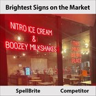 Spellbrite Open Sign   Neon Open Sign Look  Led Light   16 5  X 6 3 