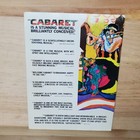 Vintage - Cabaret  The New Musical Souvenir Book  Original Program  1967 