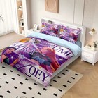 Kpop Devil Hunter Girl Group Duvet Cover 3 Pcs Bedding Set Size Twin