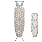 Kffkff 51x13 Ironing Board  4 Layer Thick  7 Height Adj  Heat Resist Cover