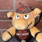 Harley Davidson Biker Hog Stuffed Animal Plush New With Tags 1993