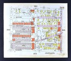 1929 Brooklyn Map Sheepshead Voorhies Emmons Bedford Avenue - New York City Nyc