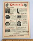 Vintage Kloster Crocheted Yokes And Engravings Design Catalog Thread Mills Co 