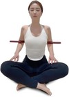 Multipurpose Wooden Pranayama Stick Detachable Robust Yoga Pole