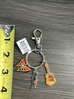 Dolly Parton Dollywood Vintage Keychain Butterfly Guitar Souvenir Charms Silver