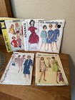 Sewing Lot 5 Patterns Buttons Sewing Awl Harday Sewing Kit Set Of 2 Usa Vintage