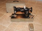 Vintage German Pfaff 130 Sewing Machine W papers   Accessories Excellent