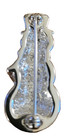 Swarovski Pave W clear Crystal Snowman Brooch Pin Marked Swan