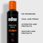 Edge Sensitive Skin Shave Gel For Men With Aloe  Twin Pack  Unscented  14 Oz