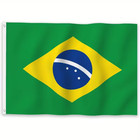 Wholesale 100 X 5x3ft Brazil Flags     World Cup 2026   Bandeiras Brasil Copa 2026