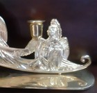 Brass Angel Candelabra