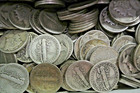 Bulk Lot Full Date Mercury Silver Dime 90  50 Coin  5 00 Face