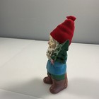 Vintage Gnome Elf Figurines Ceramic Made In Japan Christmas Tree 8    Tall