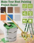 Paint Mixer For Drill 1-5 Gallon Stirrer Zinc Plated Dual Spiral Head Attachment