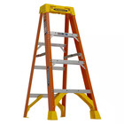 4 Ft  Fiberglass Step Ladder  8 Ft  Reach Height  300 Lbs  Load Capacity Durable