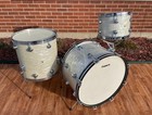 Early 1960s Camco Aristocrat Drum Set White Marine Pearl 22 13 16 Oaklawn