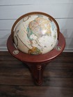 Vintage Replogle 16    Diameter Globe World Classic Series W stand Wheels Nice