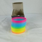 New Vintage Rainbow Magic Spring Slinky Plastic  70 S 80 S