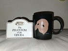 Vintage Phantom Of The Opera Collectibles Lot Mug   Title Plaque 1986 2000