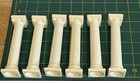 Vintage Lot Of 6 Wilton White Grecian Greek 5  Cake Pillars Ionic Columns