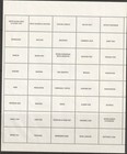 Palau 1986 Ameripex 86 Chicago - Sheet Of 40