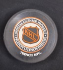 Maurice Rocket Richard Signed Inscribed Hof 61 Montreal Canadiens Puck 