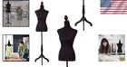60-67  Adjustable Torso Manikin - Lightweight Female Display With Tripod Stand