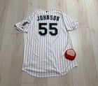 Josh Johnson Mlb 2009 Florida Marlins Majestic Authentic Game Used Jersey