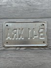Hawaii Aloha State Motorcycle  License  Plate Tag 641 Xra Man Cave Vg