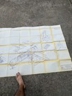 Vintage 1977 Lockheed C-130 Wide-body Stol Airplane Blueprint Schematic Concept