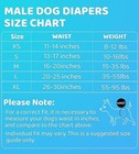 Reusable Washable Male Dog Wraps  Belly Band For Male Dog Diapers